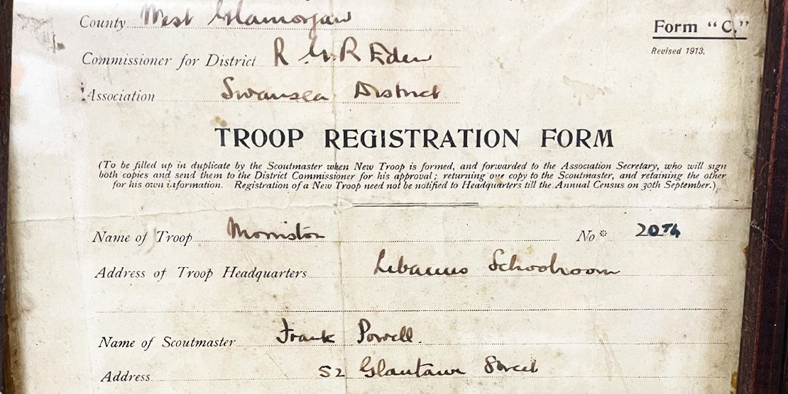 Morriston Scouts Founder